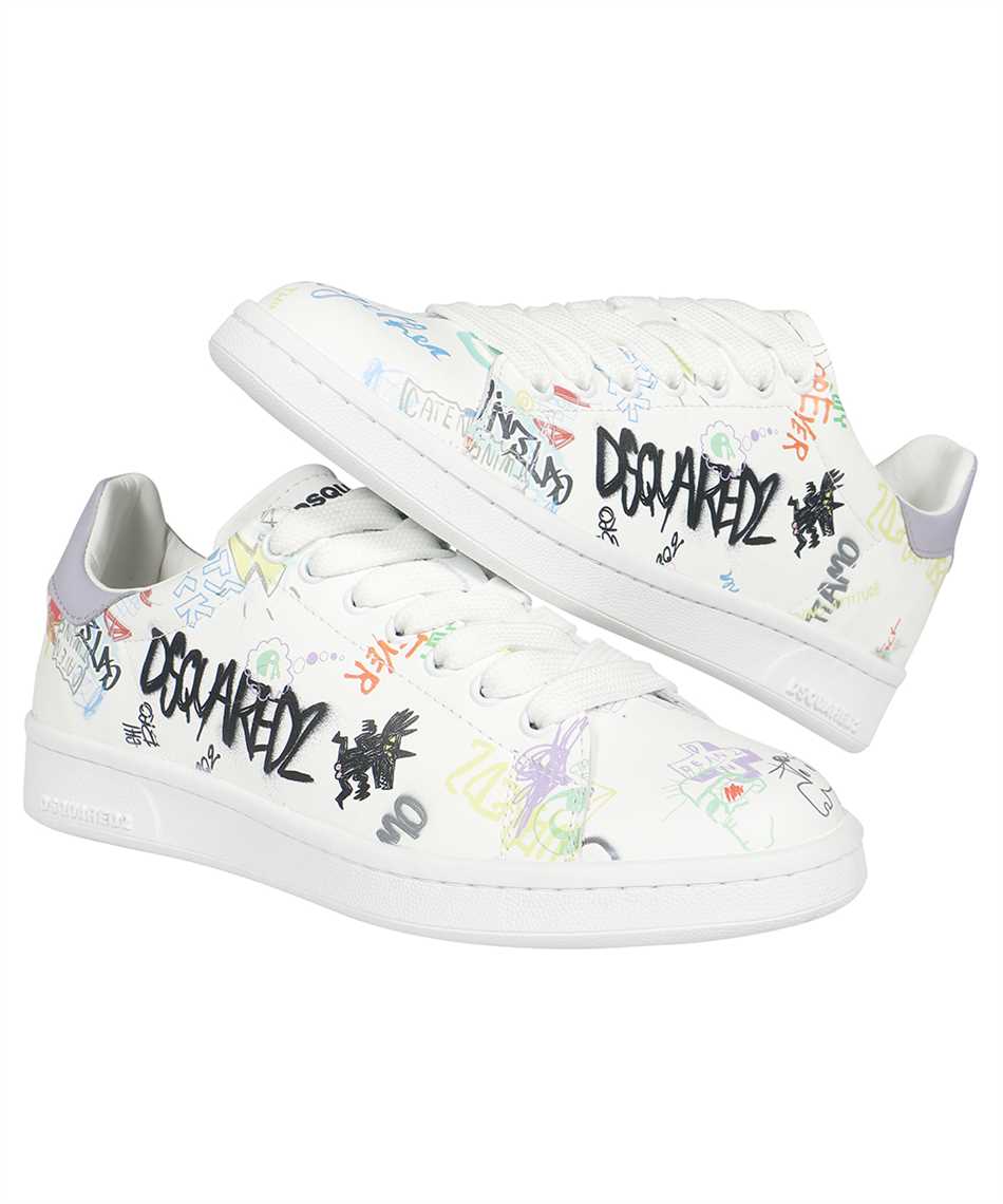 Dsquared2 SNW0135 01504937 BOXER Sneakers White
