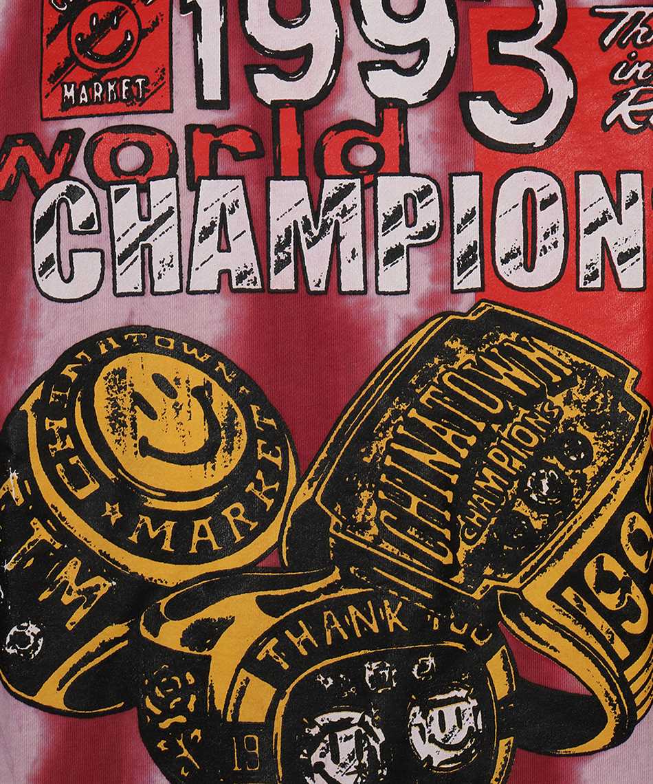 Chinatown Market 1960014 SMILEY CHAMPION 3 RINGS TIE-DYE Mikina 3