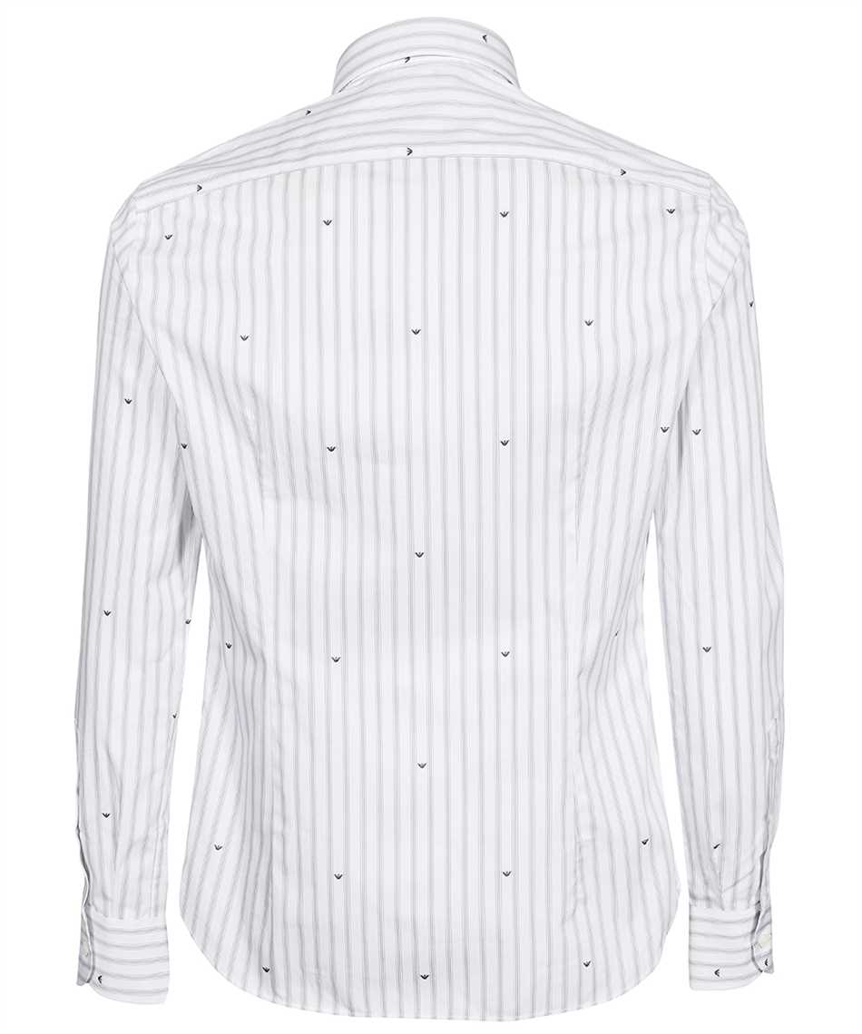 Emporio Armani 3R1C86 1K0BZ JACQUARD-LOGO COTTON Camicia 2