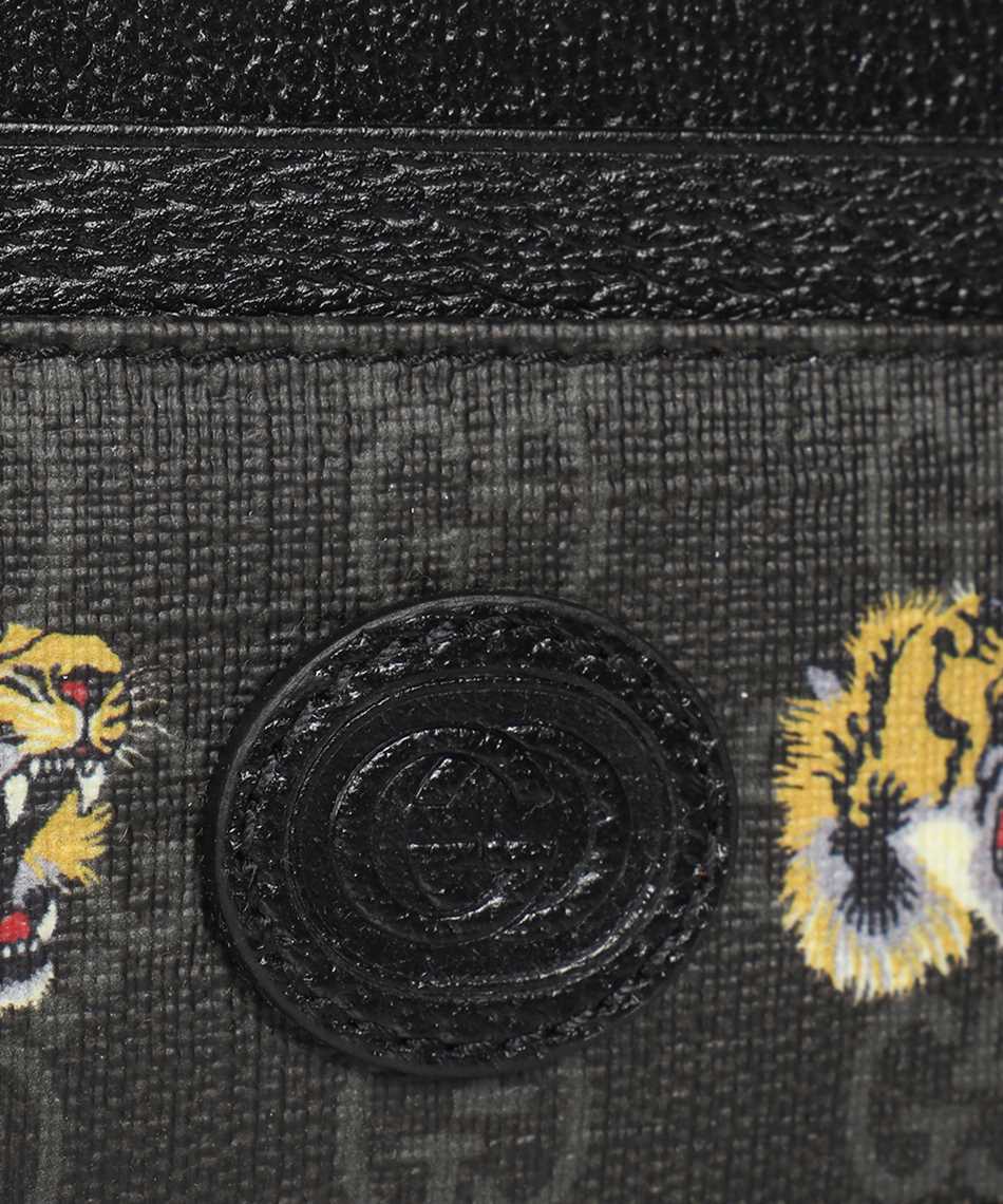 Gucci 673002 U3IAF TIGER PRINT Card holder Black