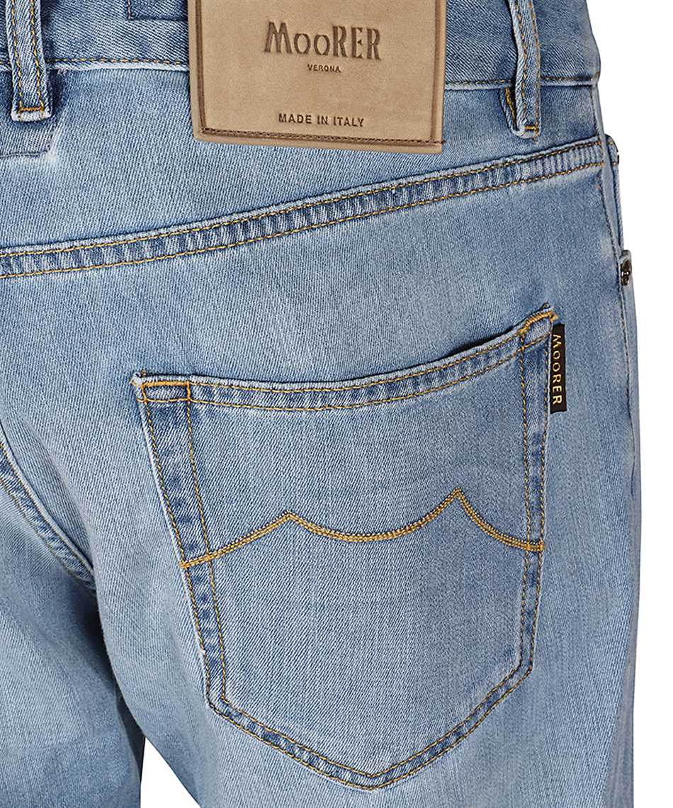 MooRER CREDI-PS705 W. 9004 S COGNAC Jeans 3