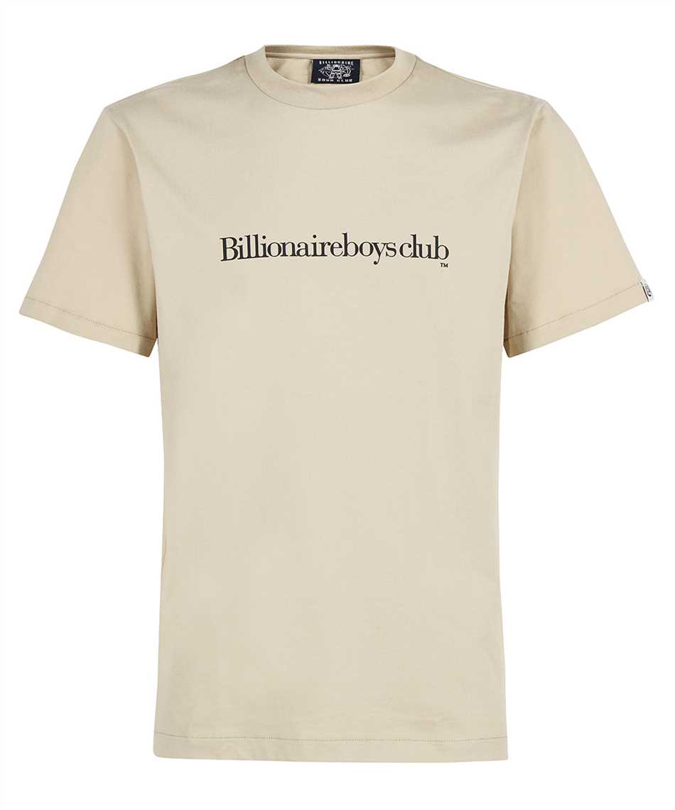 Billionaire Boys Club B21434 SERIF LOGO T-shirt Beige