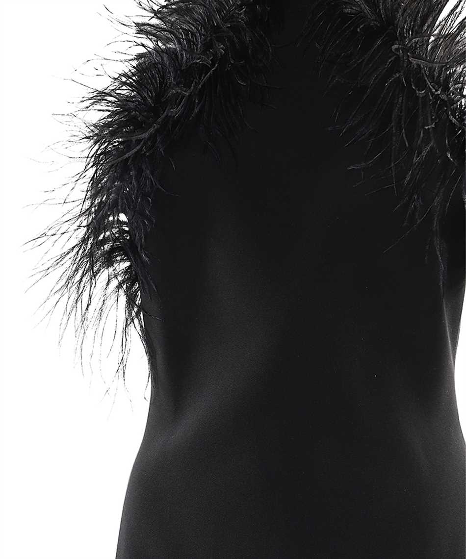 The Attico 260WCW00264 PLL088FS Feather Trim �aty 3