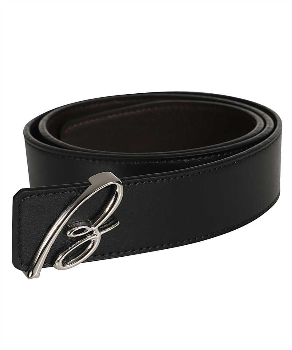 Brioni OBAU0L P9721 BLACK AND BLUE 
