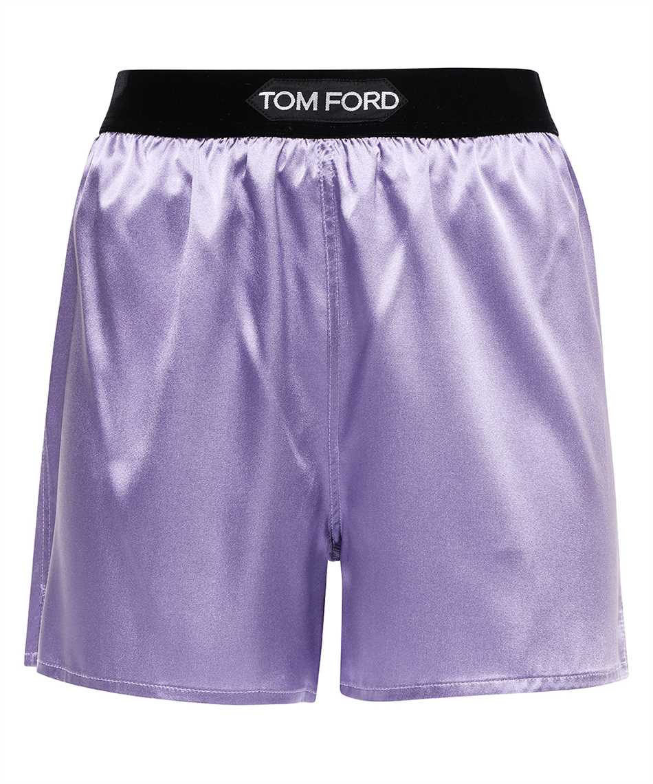 Tom Ford SH0021 FAX881 STRETCH SILK SATIN Krátke nohavice 1