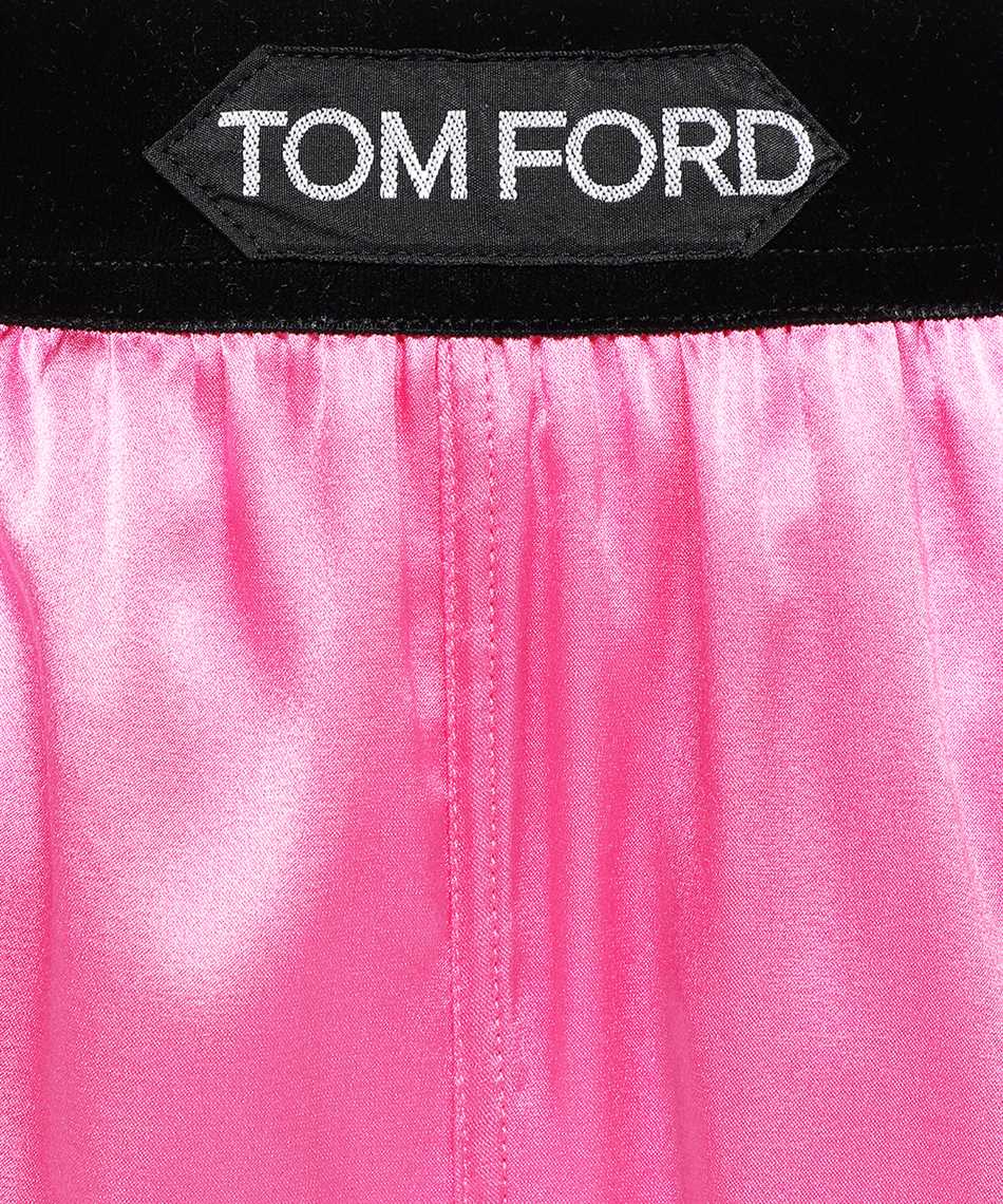 Tom Ford PAW397 FAX881 STRETCH SILK SATIN PJ Trousers 3