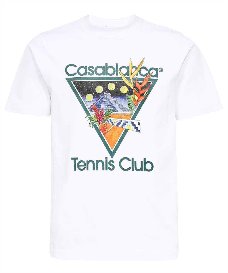 Casablanca MS23 JTS 001 01 TENNIS CLUB ICON PRINTED Tričko 1