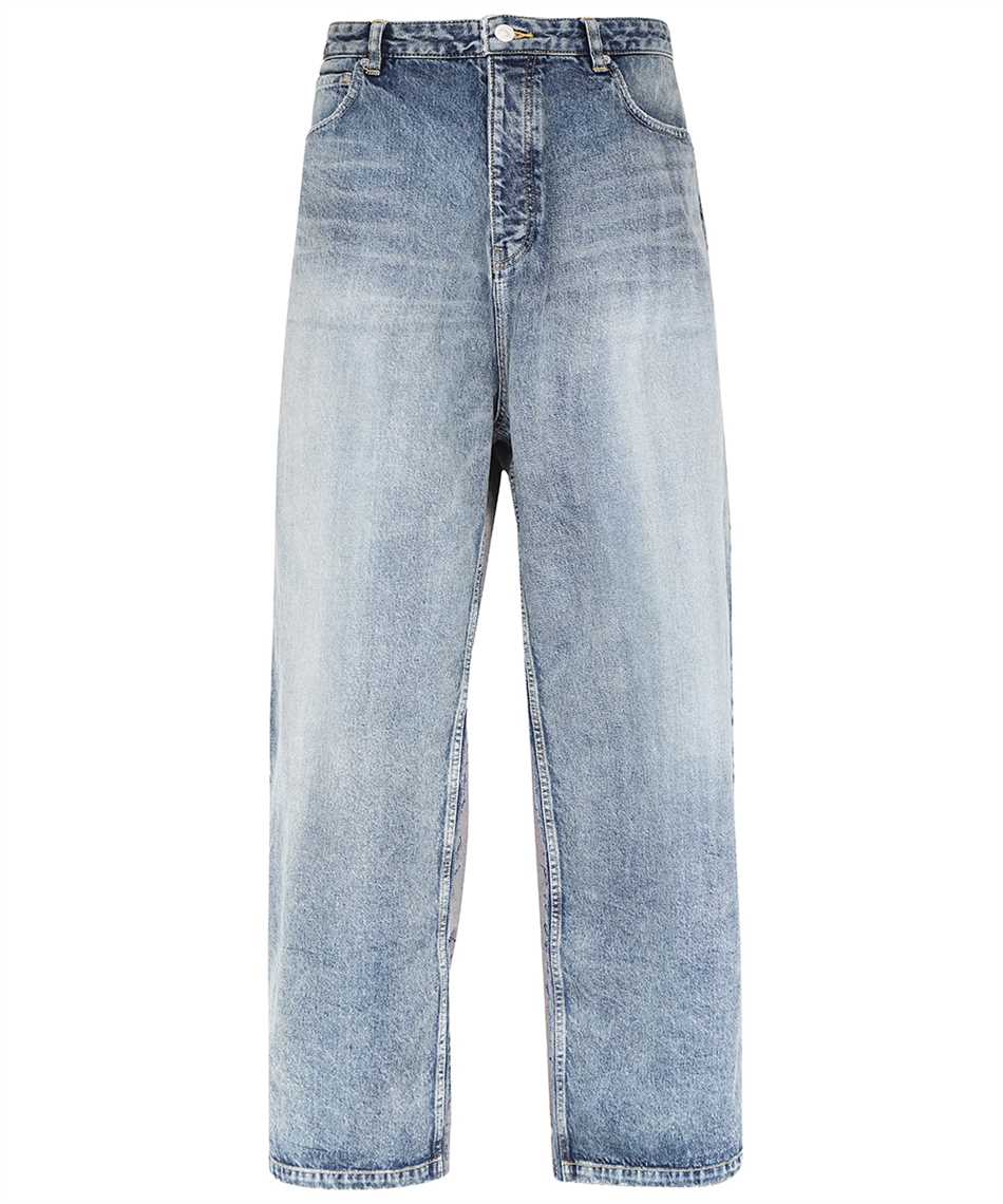 Balenciaga 738751 TNW01 HYBRID BAGGY Jeans 1