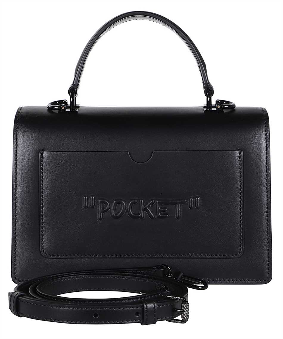 Off-White OWNP062C99LEA003 JITNEY 1.4 TOP HANDLE Ta�ka 2