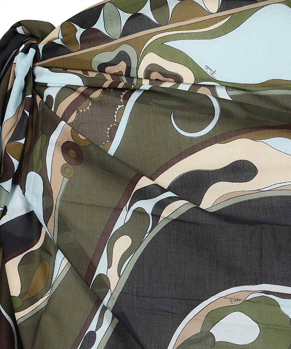 Emilio Pucci 6HPD05 6H974 COTTON PAREO Scarf 3