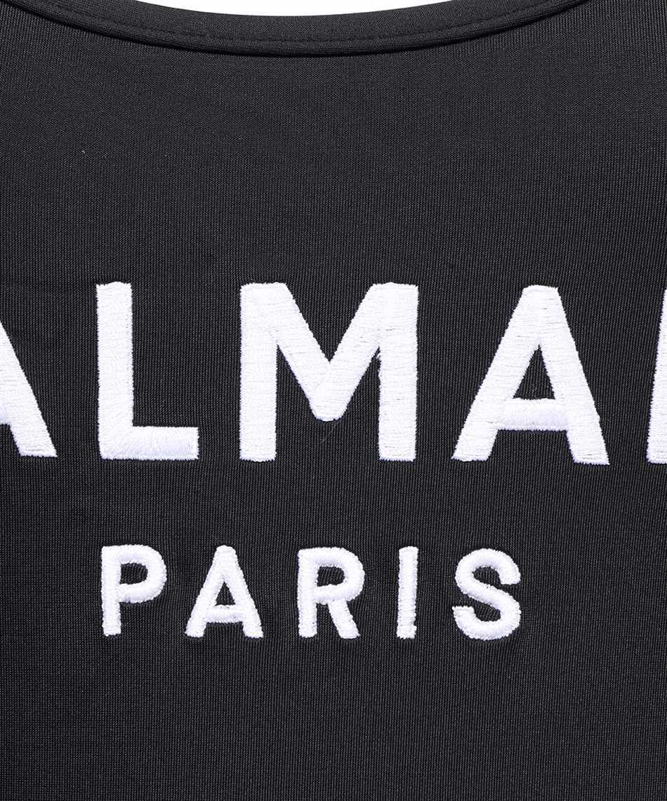 Balmain BKBG71780 EMBROIDERED-LOGO SCOOP-BACK Badeanzug 3