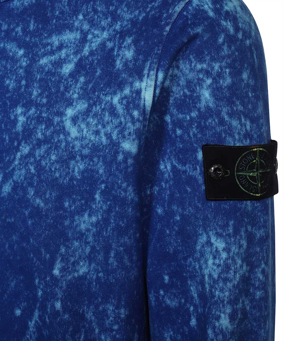 Stone Island 61538 COTTON FLEECE + OFF-DYE OVD TREATMENT Mikina 3
