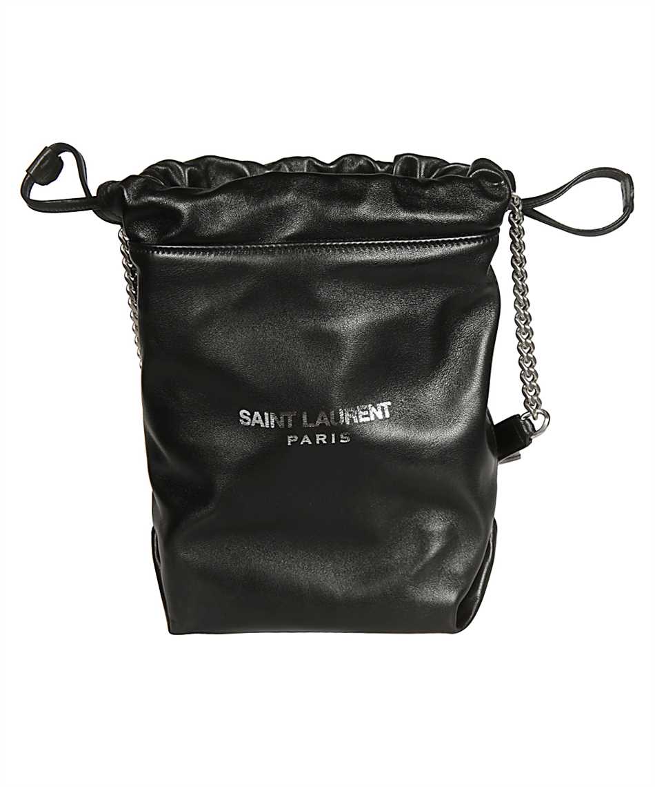 Saint Laurent 583328 0yp0e Teddy Bucket Bag Black