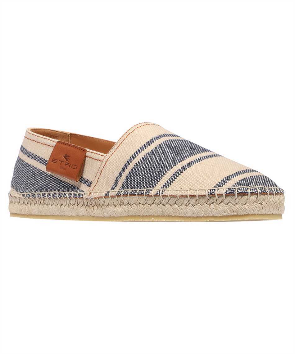 Etro MS4G0002AC230B0065 STRIPED CANVAS Espadrilky 2
