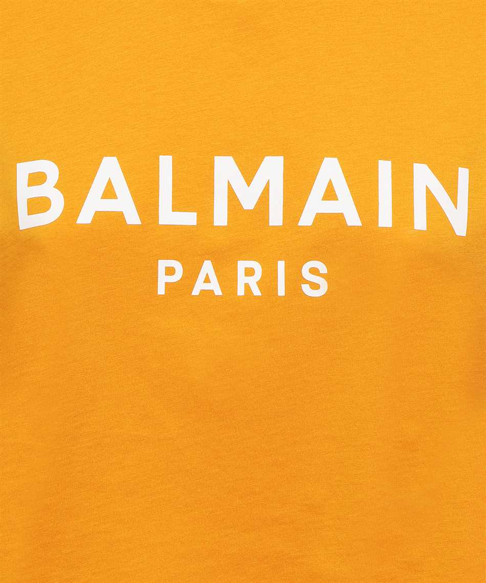Balmain AF1EE020BB02 PRINT CROPPED T-shirt 3
