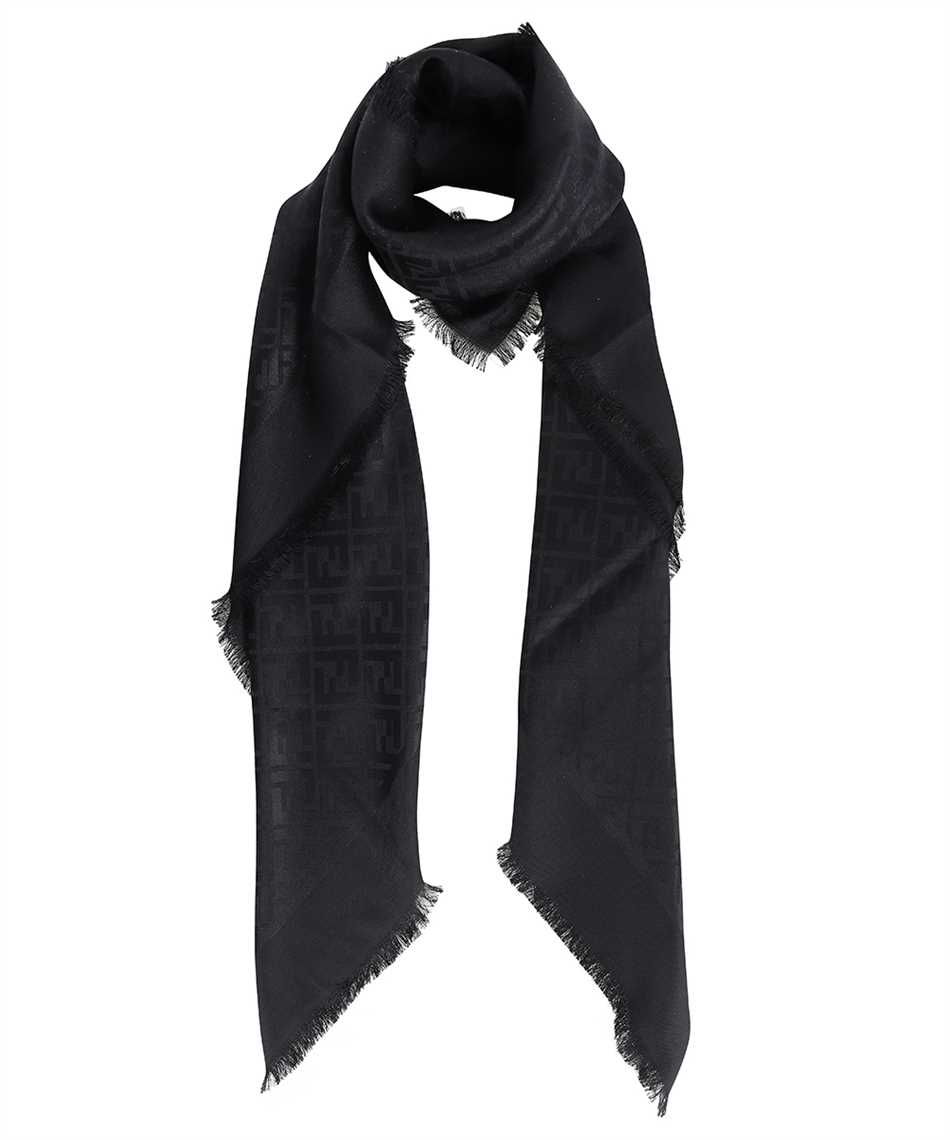 Fendi FXT069 AJW7 FF Scarf Black
