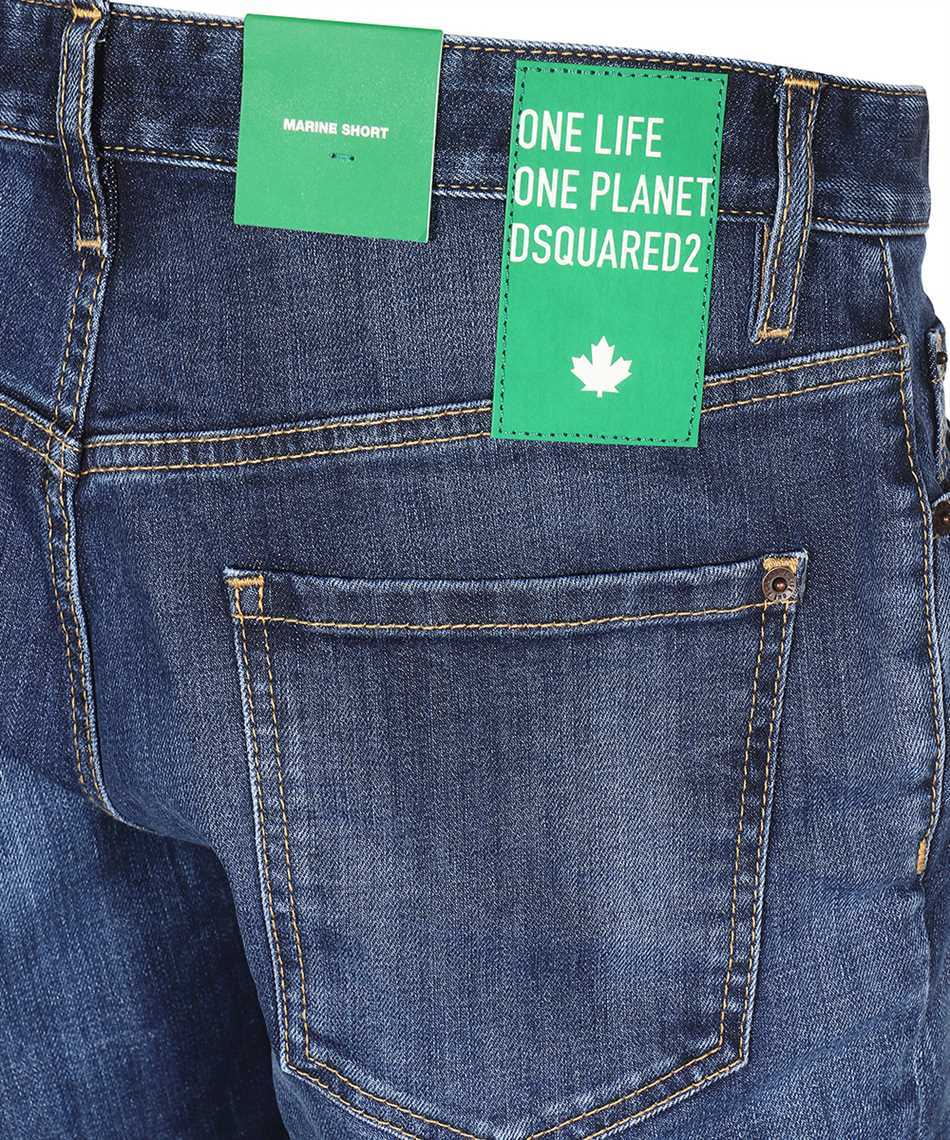 Dsquared2 S78MU0051 S30819 ONE LIFE MARINE Kr�tke nohavice 3