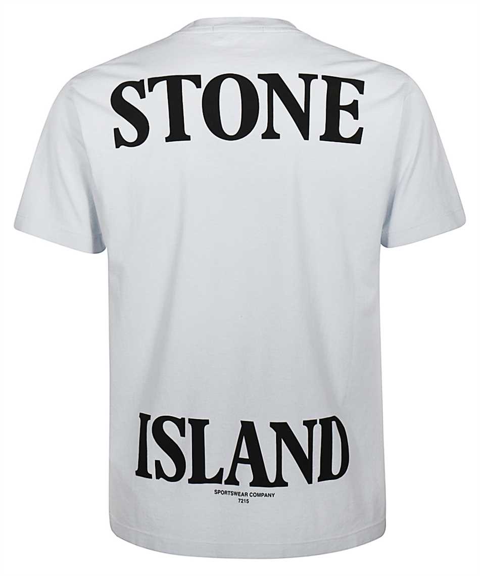 sky blue stone island t shirt