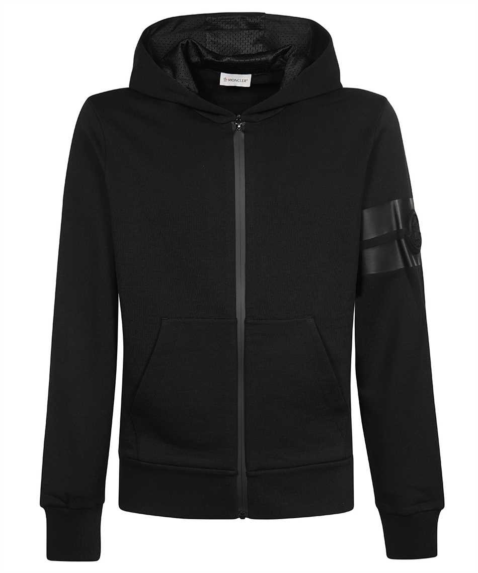 Moncler 8g000 07 809kr Zip Up Hoodie Black