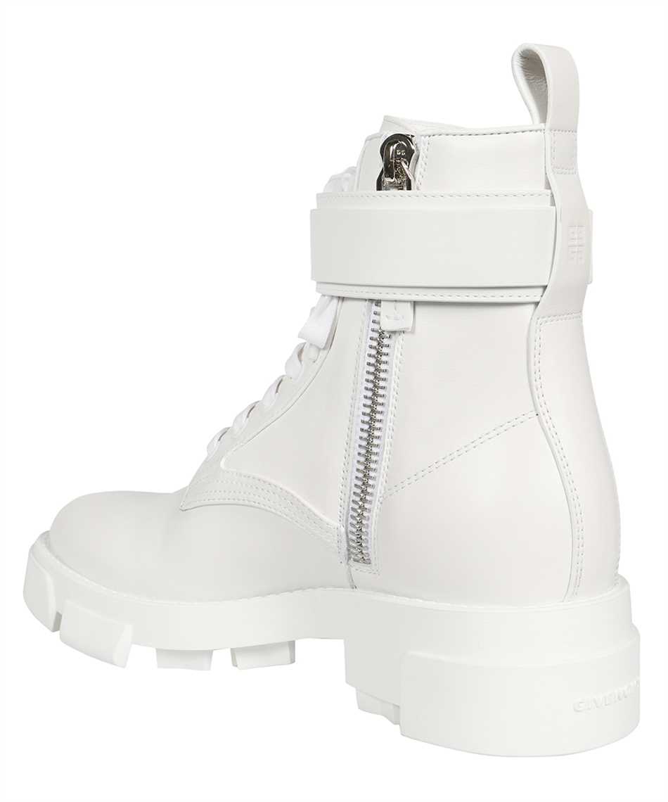 Givenchy BE603PE1AJ TERRA LACE-UP COMBAT Boots White