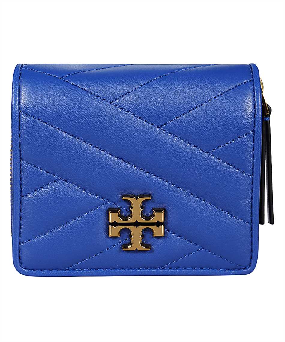 Tory Burch 56820 KIRA CHEVRON Wallet Blue