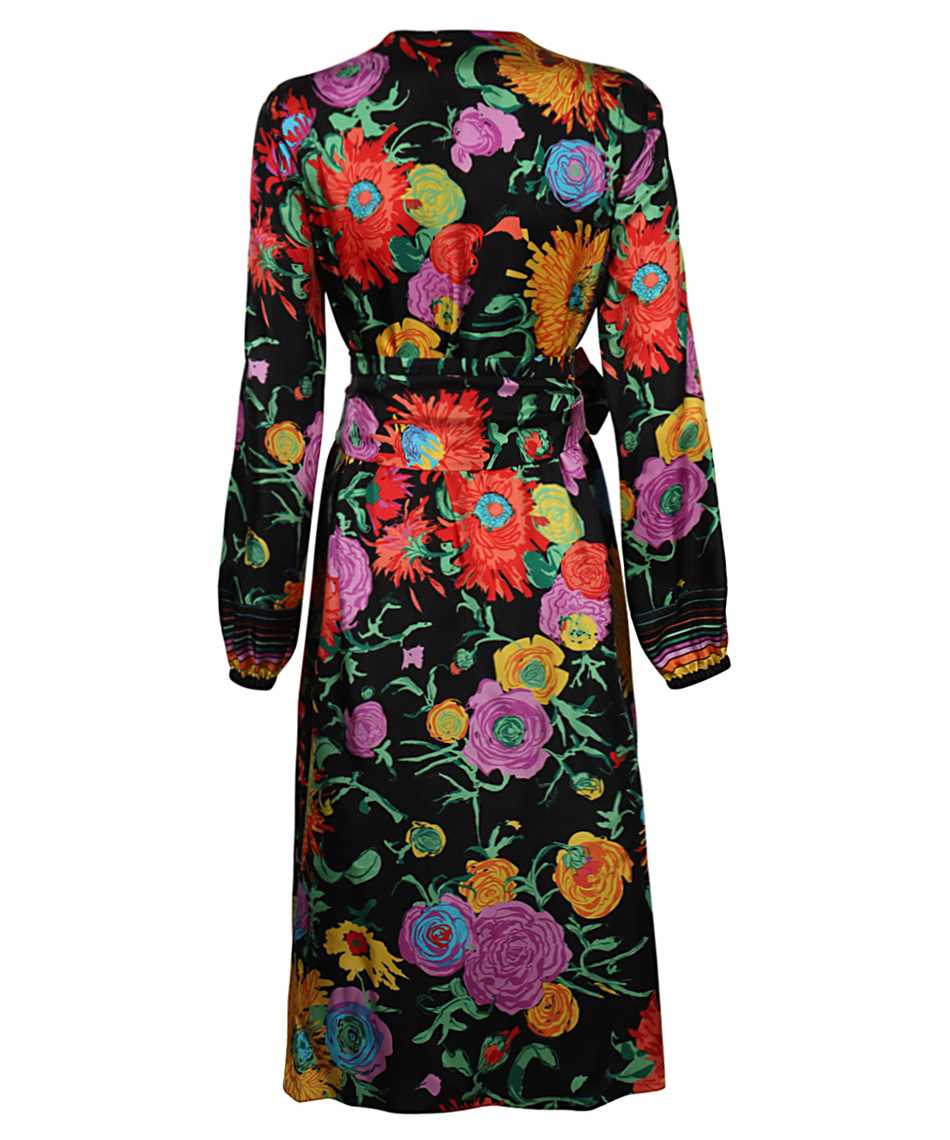 Gucci 650508 ZAGJU FLORAL Dress Multicolor