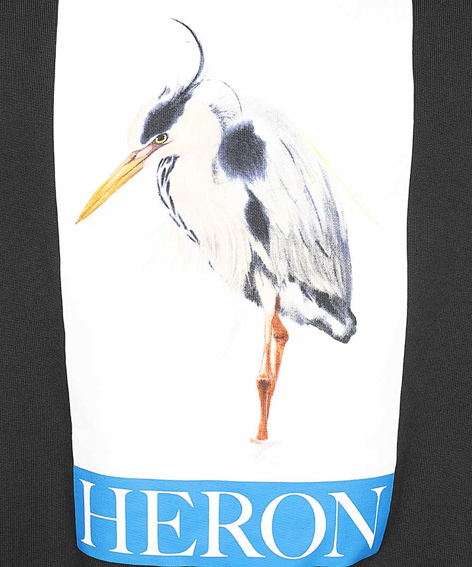 Heron Preston HMBA020F23JER004 HERON BIRD PAINTED CREWNECK Sweatshirt 3