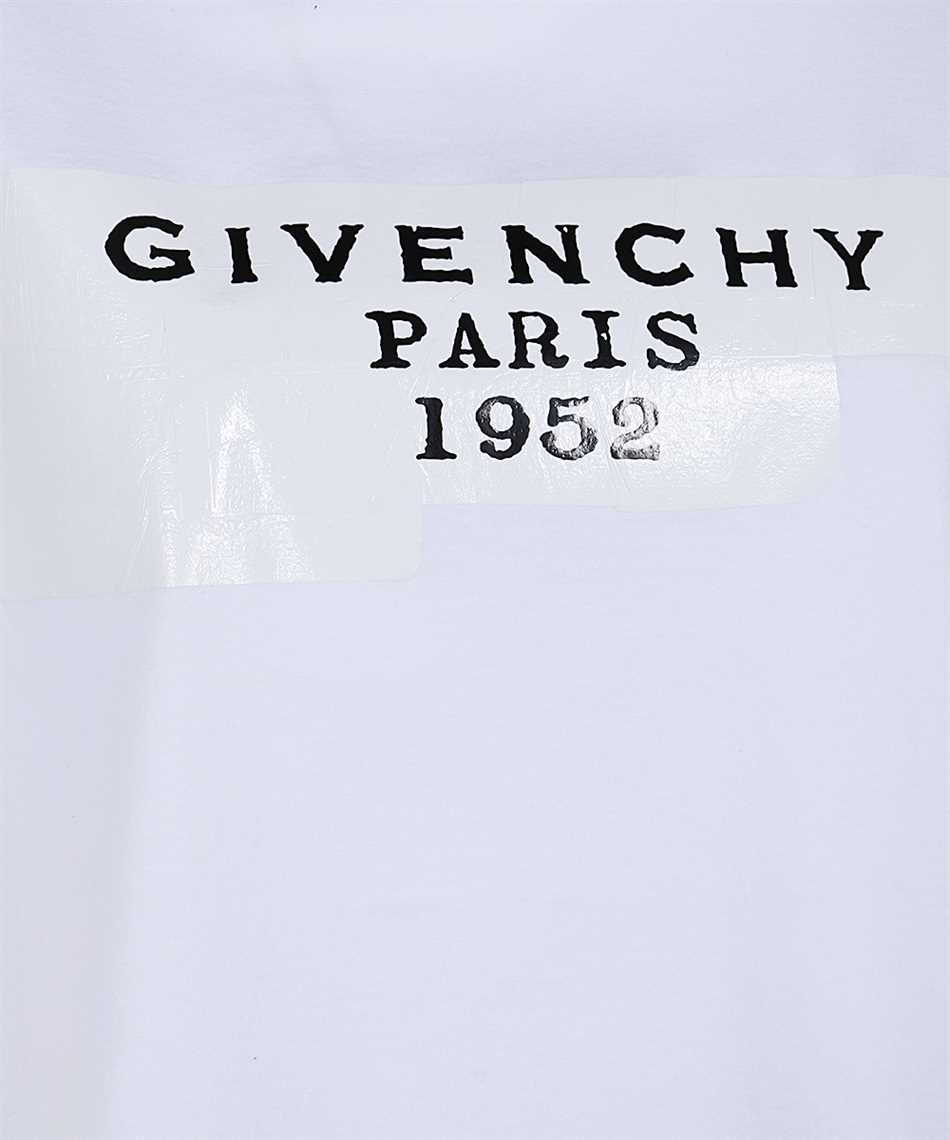 Givenchy BW70FMP78U LOGO PRINTED CREWNECK Tričko 3