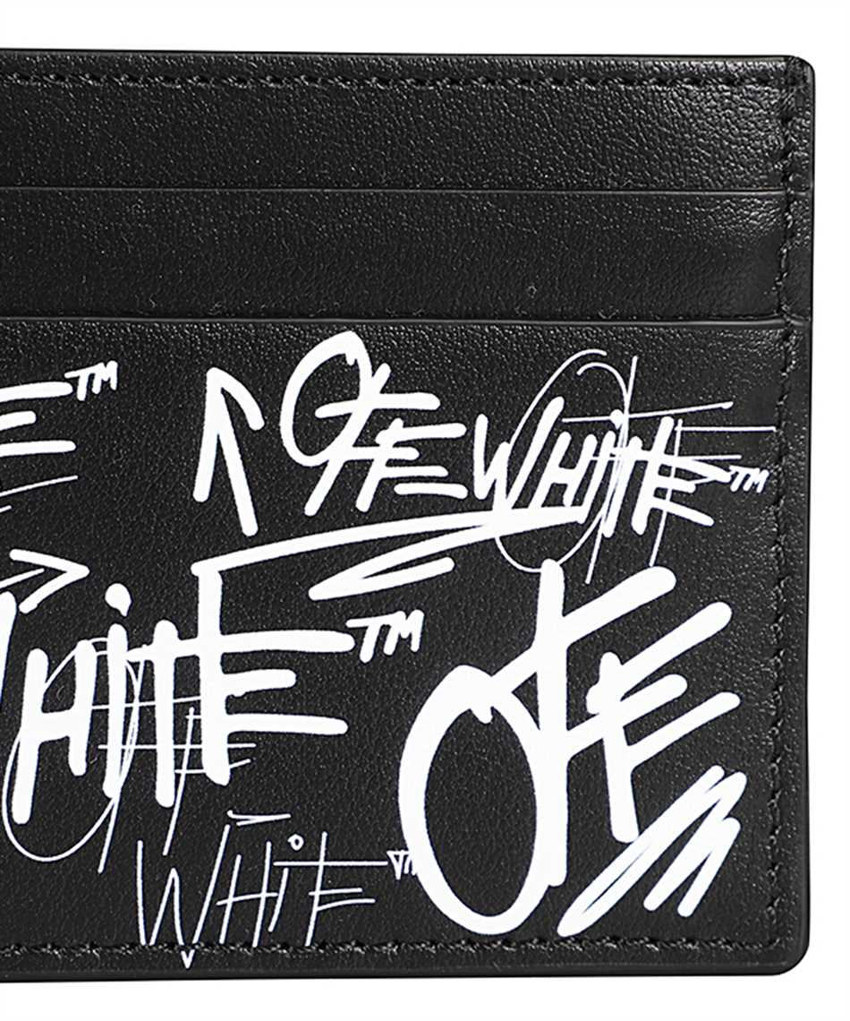 Off-White OMND09BS26LEA004 LOGO Card holder 3