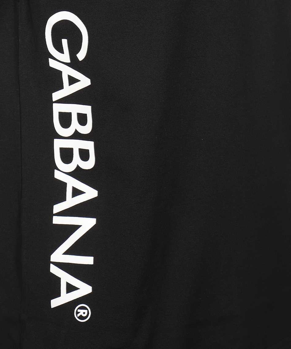 Dolce & Gabbana G8PC7T HU7MA COTTON ROUND-NECK WITH DOLCE&GABBANA PRINT Tričko 3