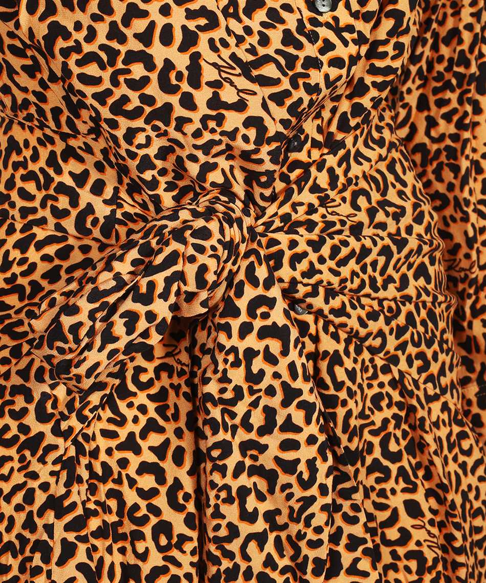 Karl Lagerfeld 231W1303 LEOPARD PRINT SHIRT Šaty 3
