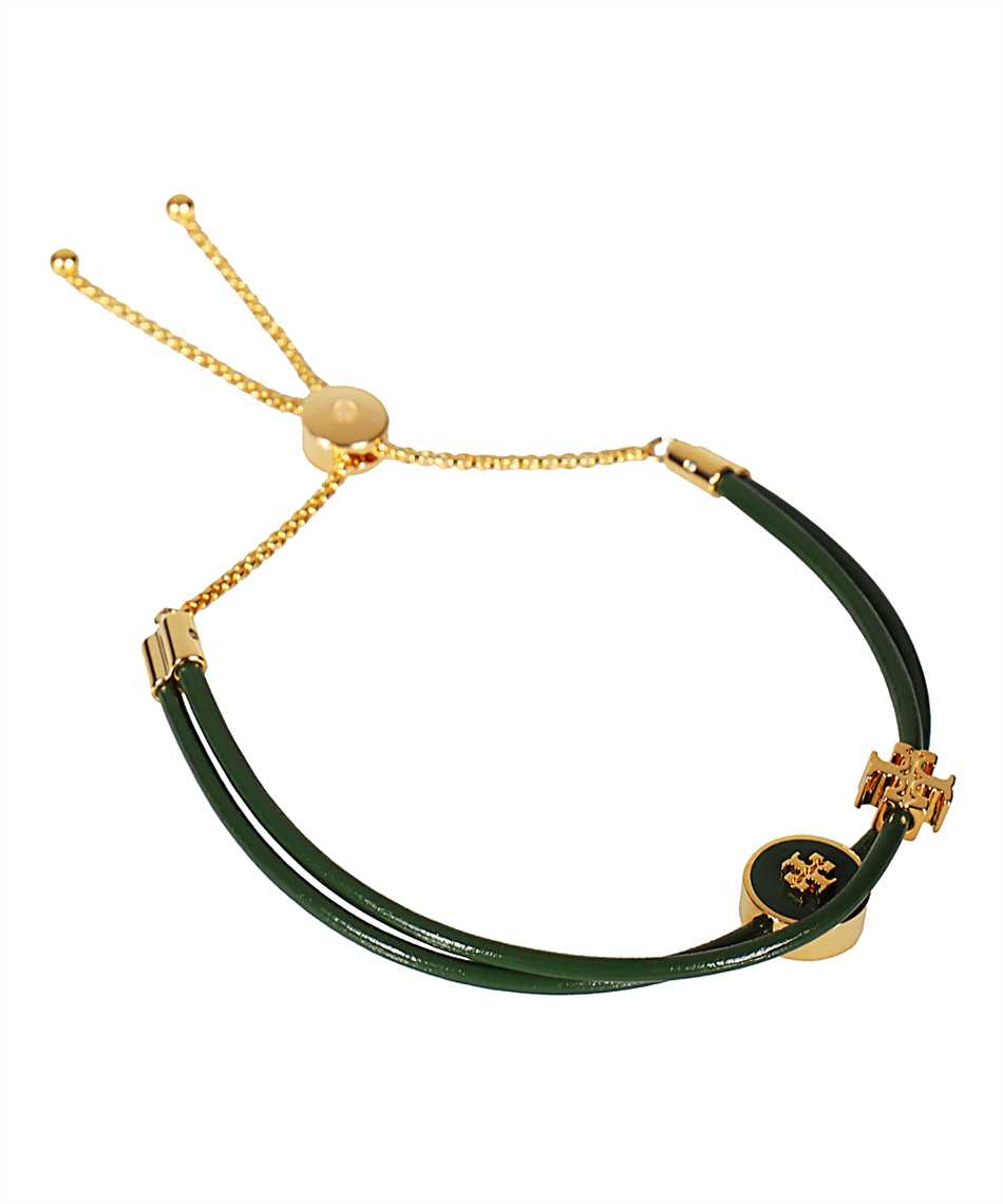 Tory Burch 61683 ENAMEL LOGO Bracelet Green