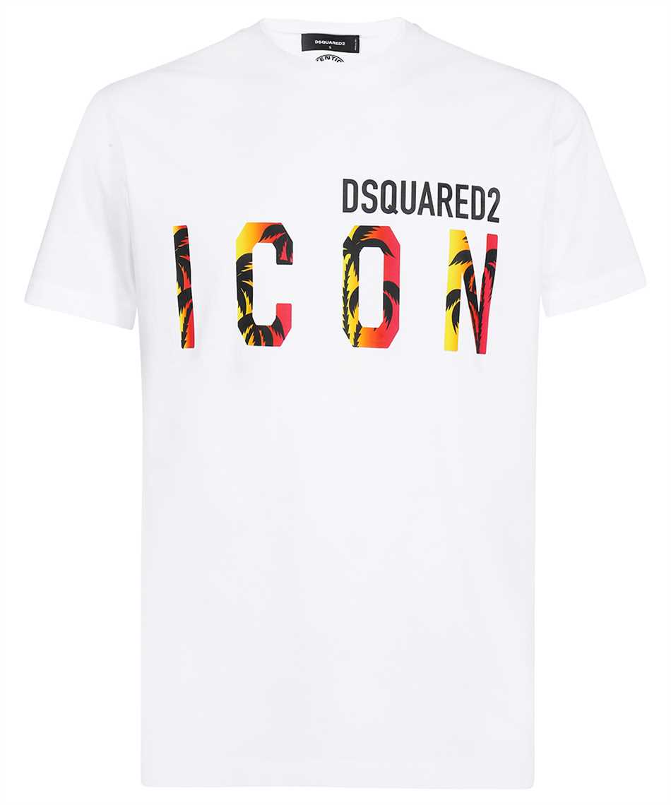 Dsquared2 S79GC0065 S23009 ICON SUNSET COOL T-shirt 1