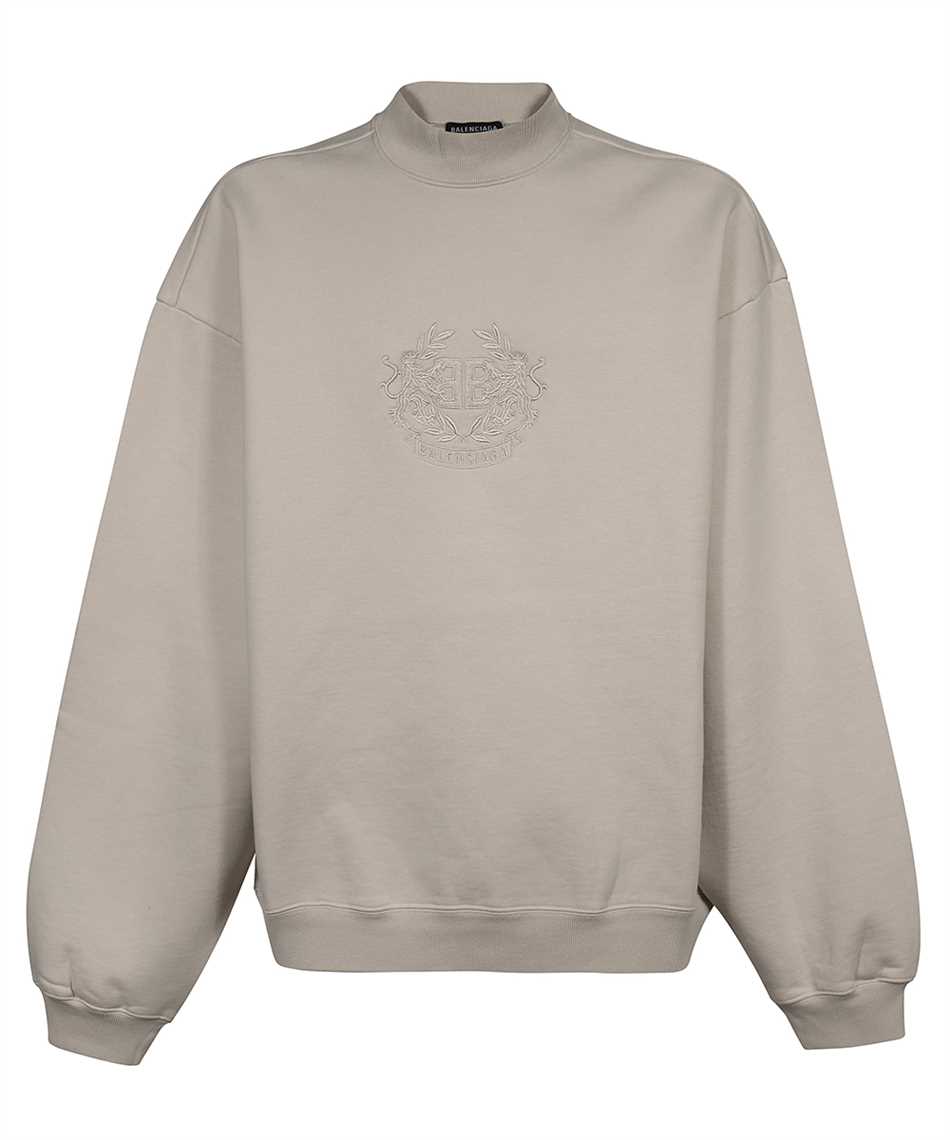 Balenciaga 656999 TKV74 LION'S LAUREL Sweatshirt Grey