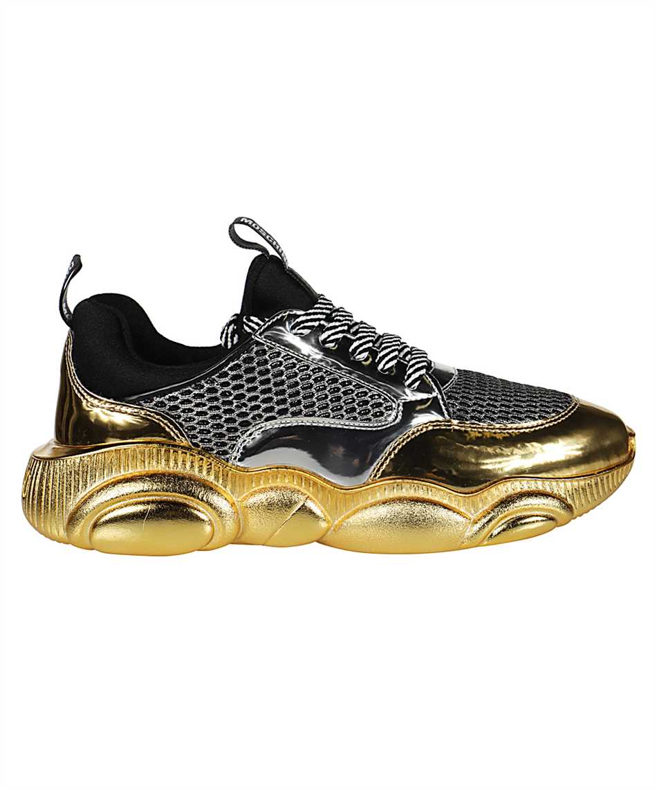 Moschino MA15103G1AMP TEDDY Shoes Gold Moschino MA15103G1AMP TEDDY Shoes Gold