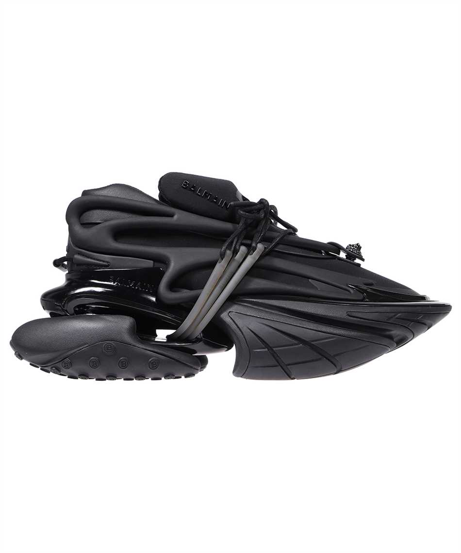Balmain AM1VJ309KNSC LEATHER UNICORN LOW-TOP Sneakers 1