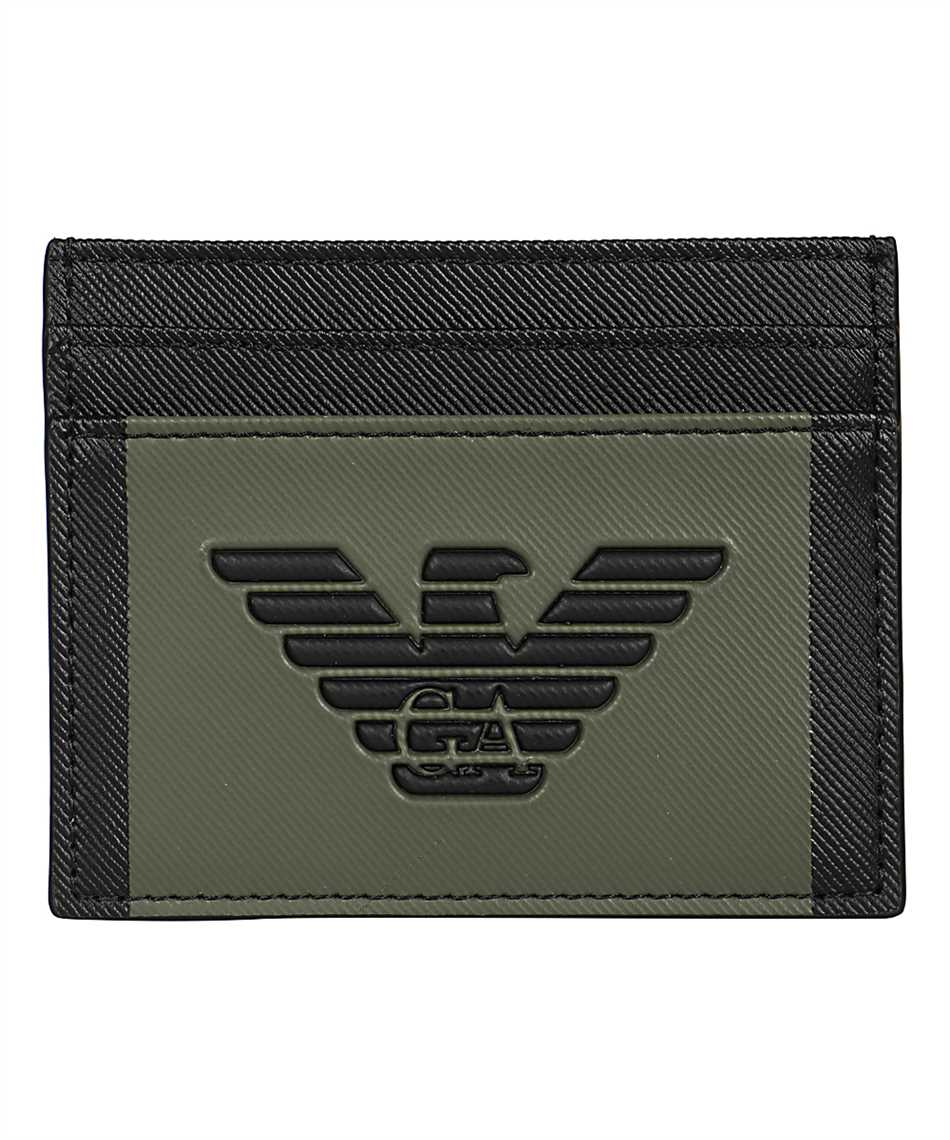 Emporio Armani Y4R125 YFE6J BRANDED Porta carte di credito Nero