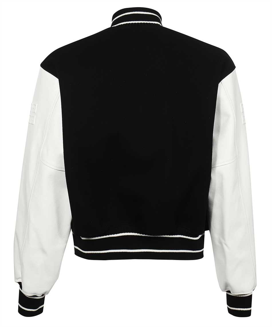 Givenchy BM00QR611V WOOL AND LEATHER BOMBER Bunda 2