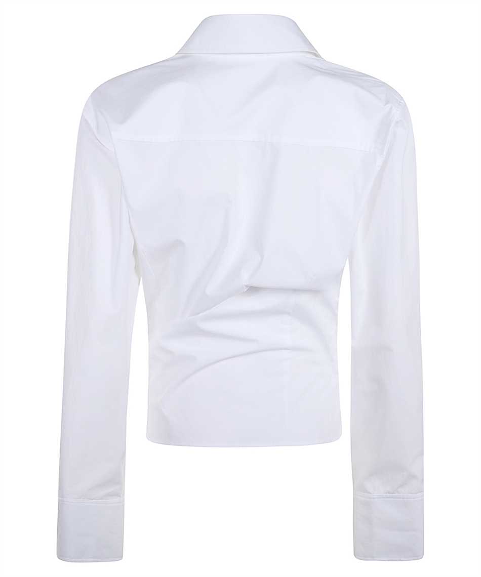 The Attico 260WCH00045 CCC052AA Asymmetrical Shirt 2