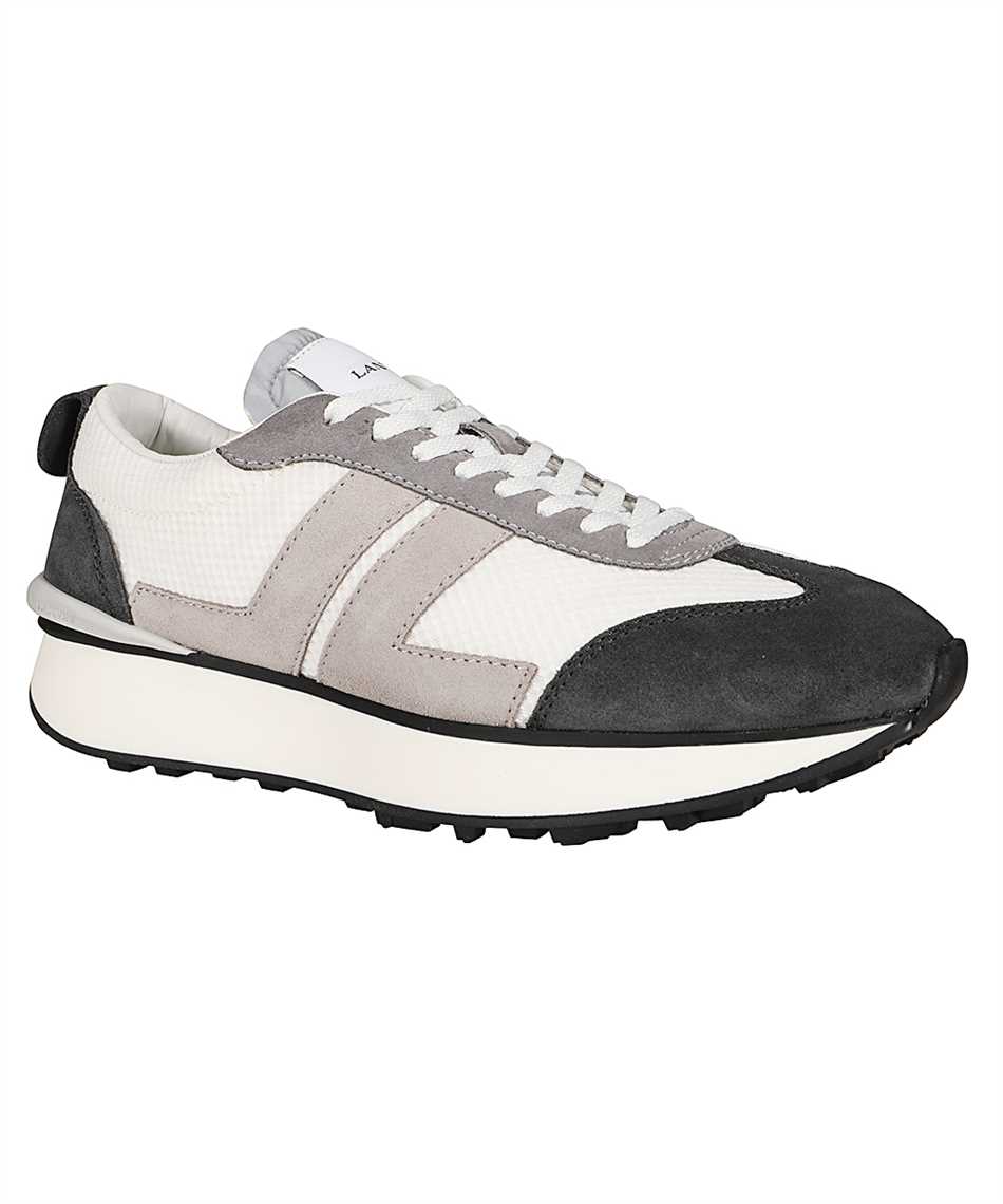 Lanvin FU SKBUMP MESH H25 MESH AND BRUSHED SUEDE Tenisky 2