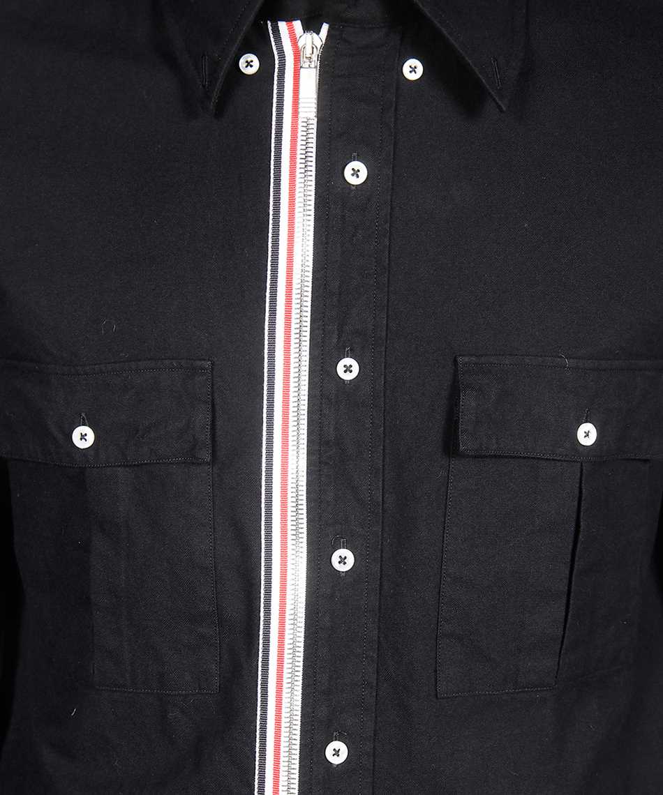 Thom Browne MWL303A-05245 4 BAR NORFOLK Shirt 3