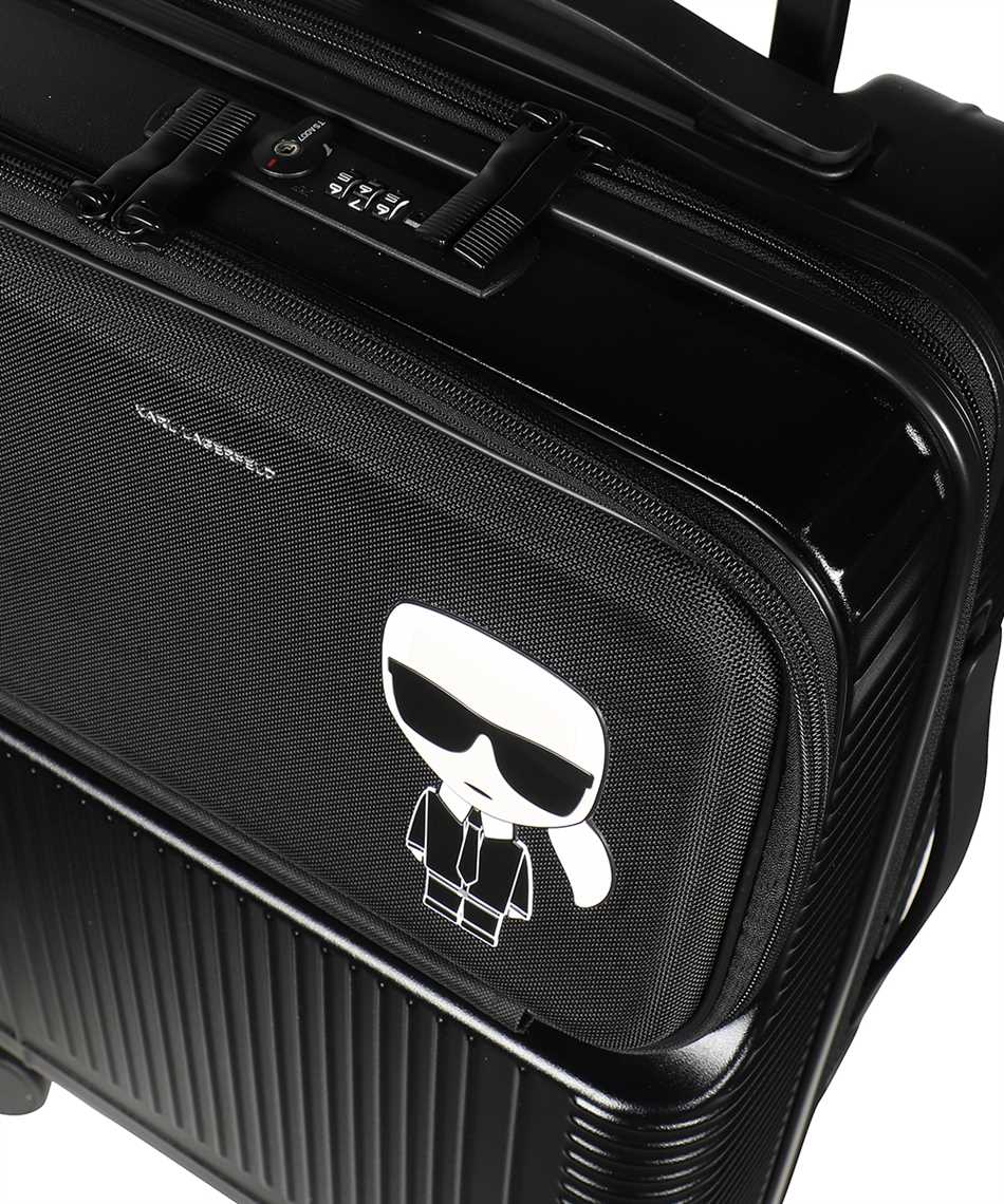 Karl Lagerfeld K/Ikonik Trolley Mix Material A999 Black | Trolley |  fashionette