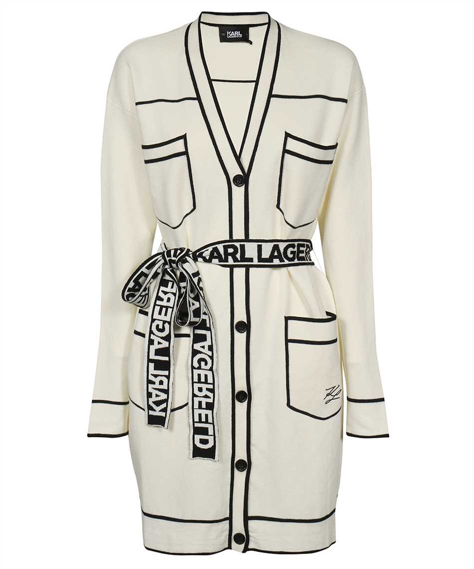 Karl Lagerfeld 221W2003 BELTED Cardigan 