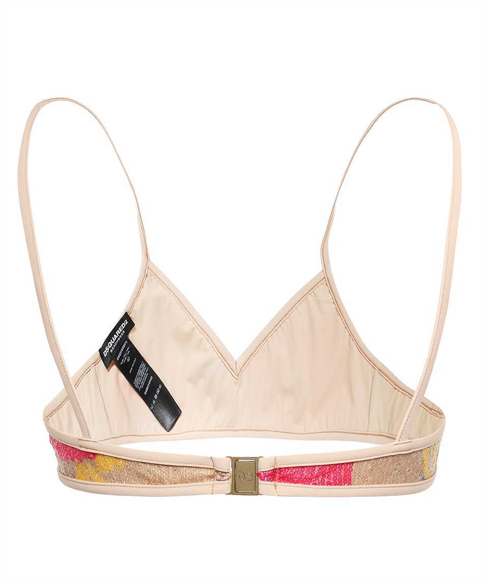 Dsquared2 D6BX73440 ISA01 SEQUINS TULLE BANDEAU Plavky 2