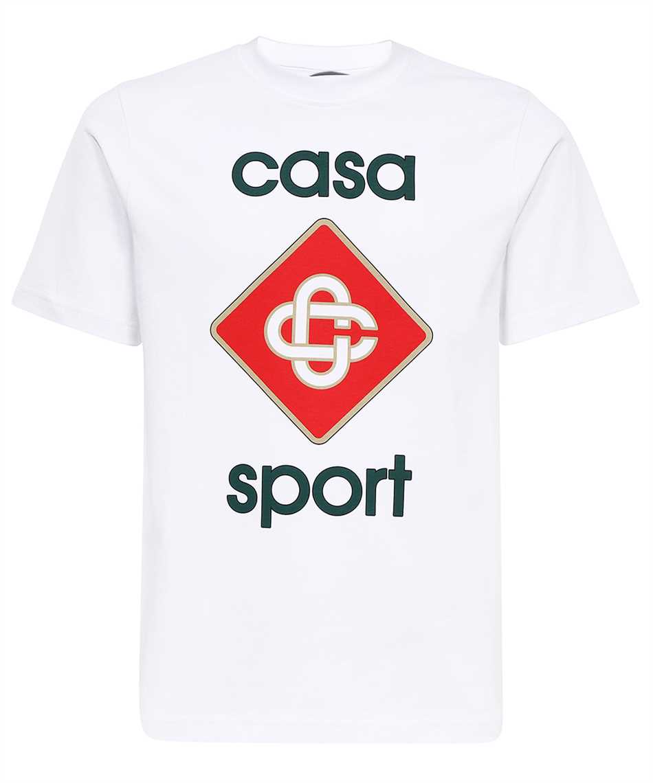 Casablanca MS23 JTS 016 01 CASA SPORT SCREEN PRINTED T-shirt 1