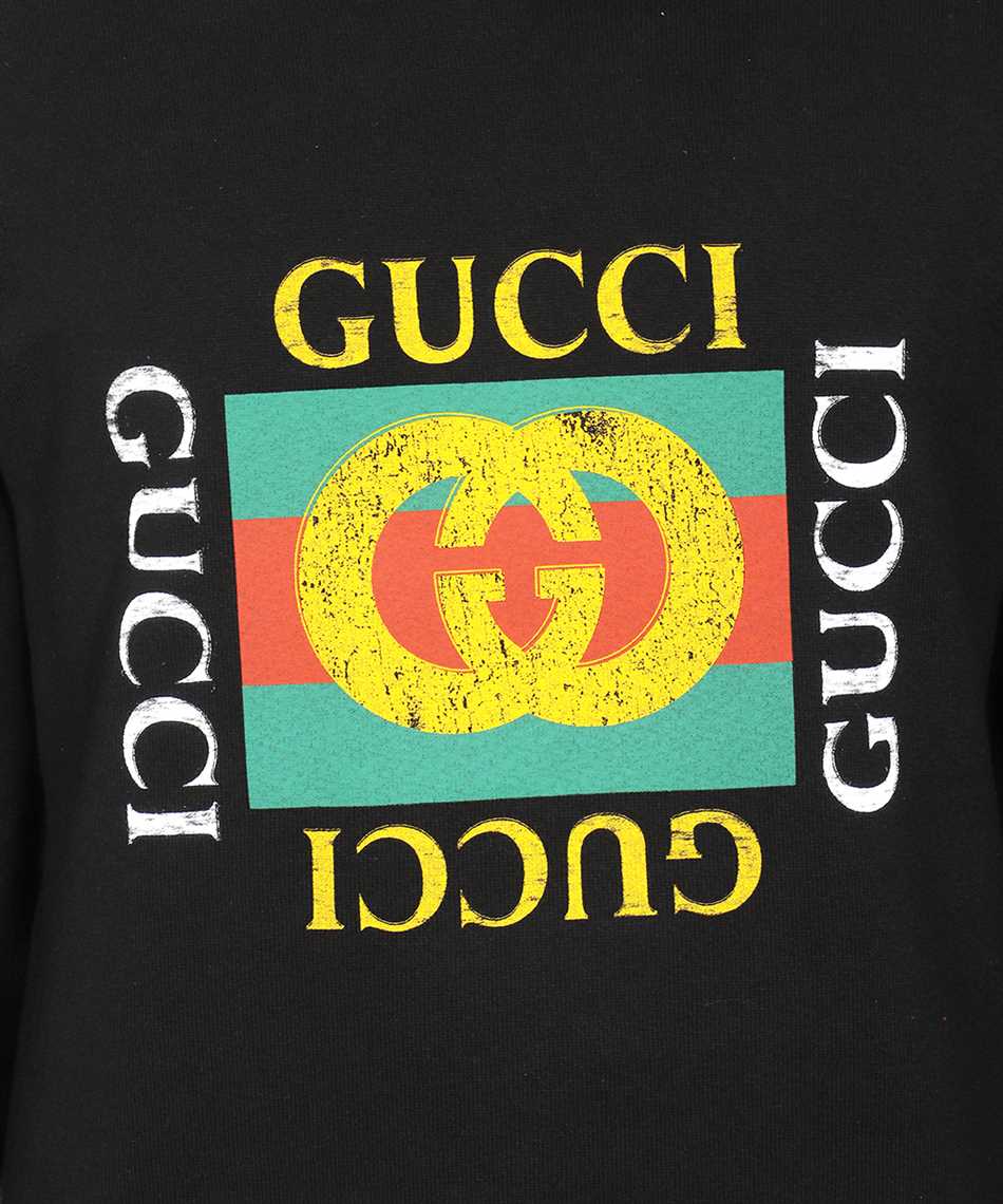 Gucci 454585 X5J57 GUCCI LOGO OVERSIZE Mikina 3