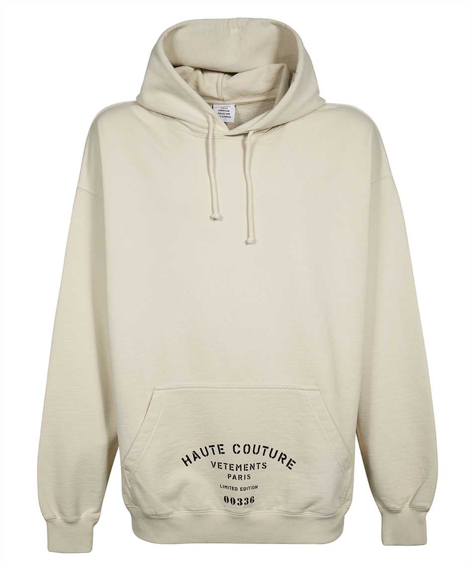 vetements hoodie white