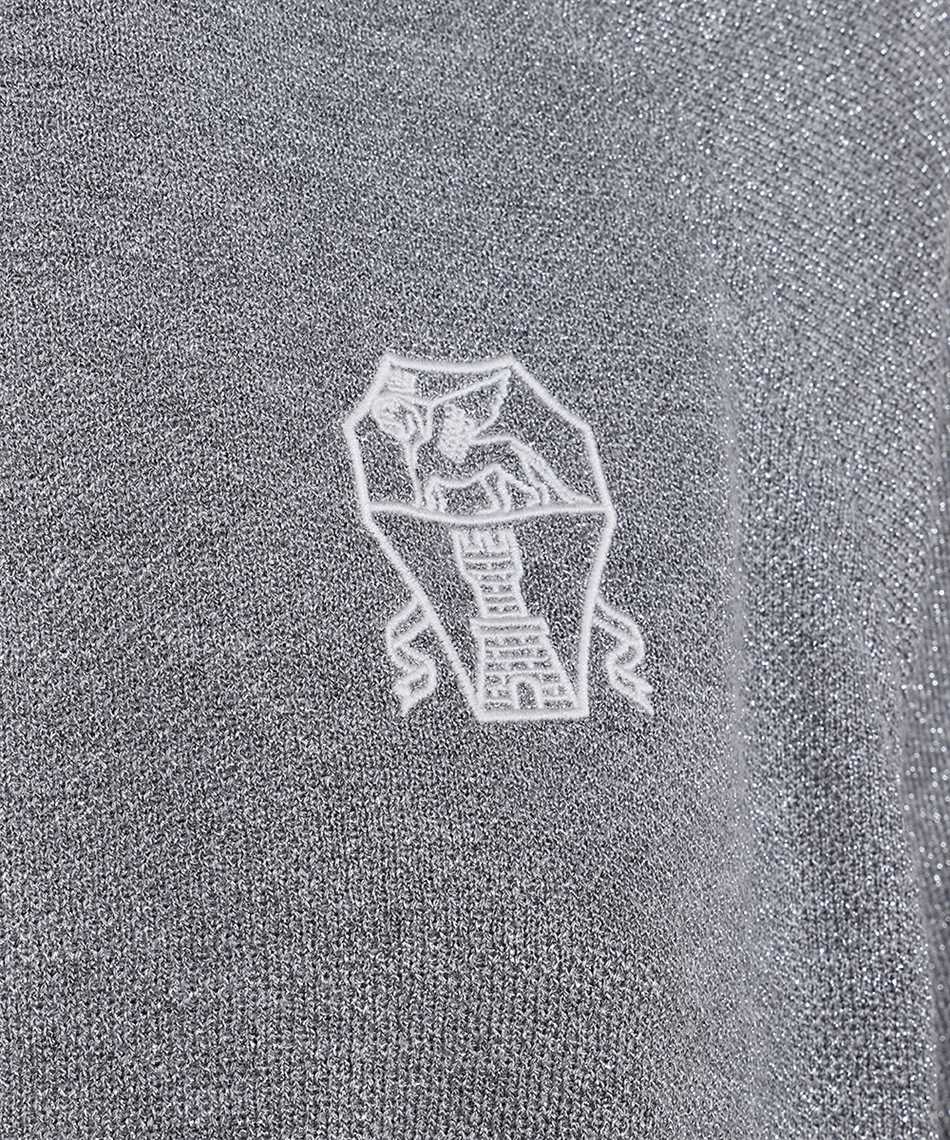 Brunello Cucinelli MG930SN906 HIGH NECK TOP Mikina 3