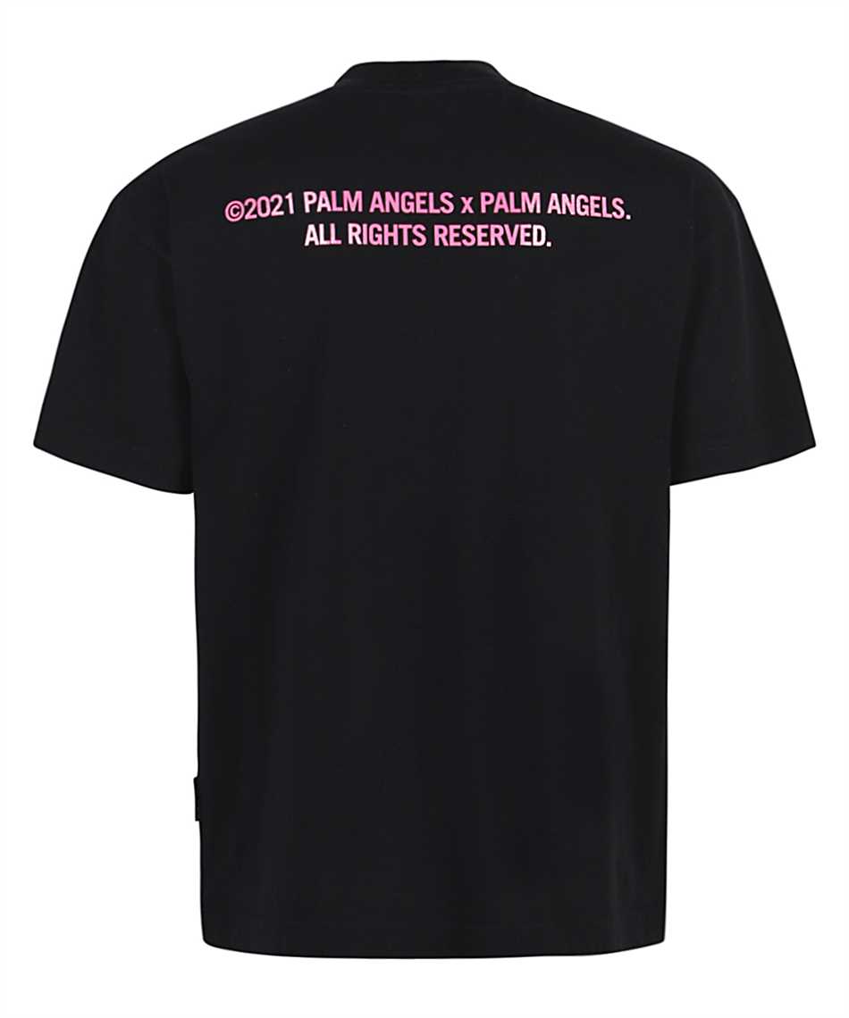 Palm Angels PMAA001S21JER008 PALM TREE CLASSIC T-shirt Black