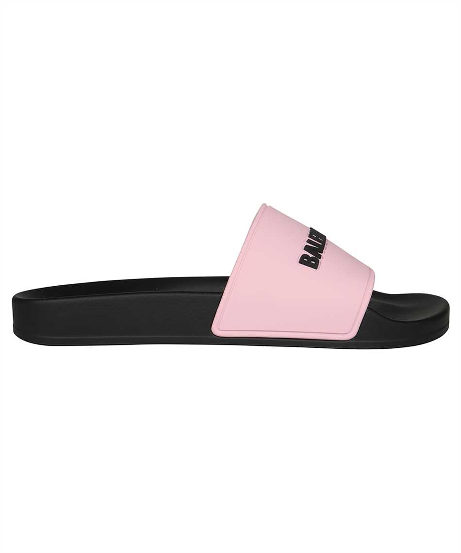pink balenciaga slides